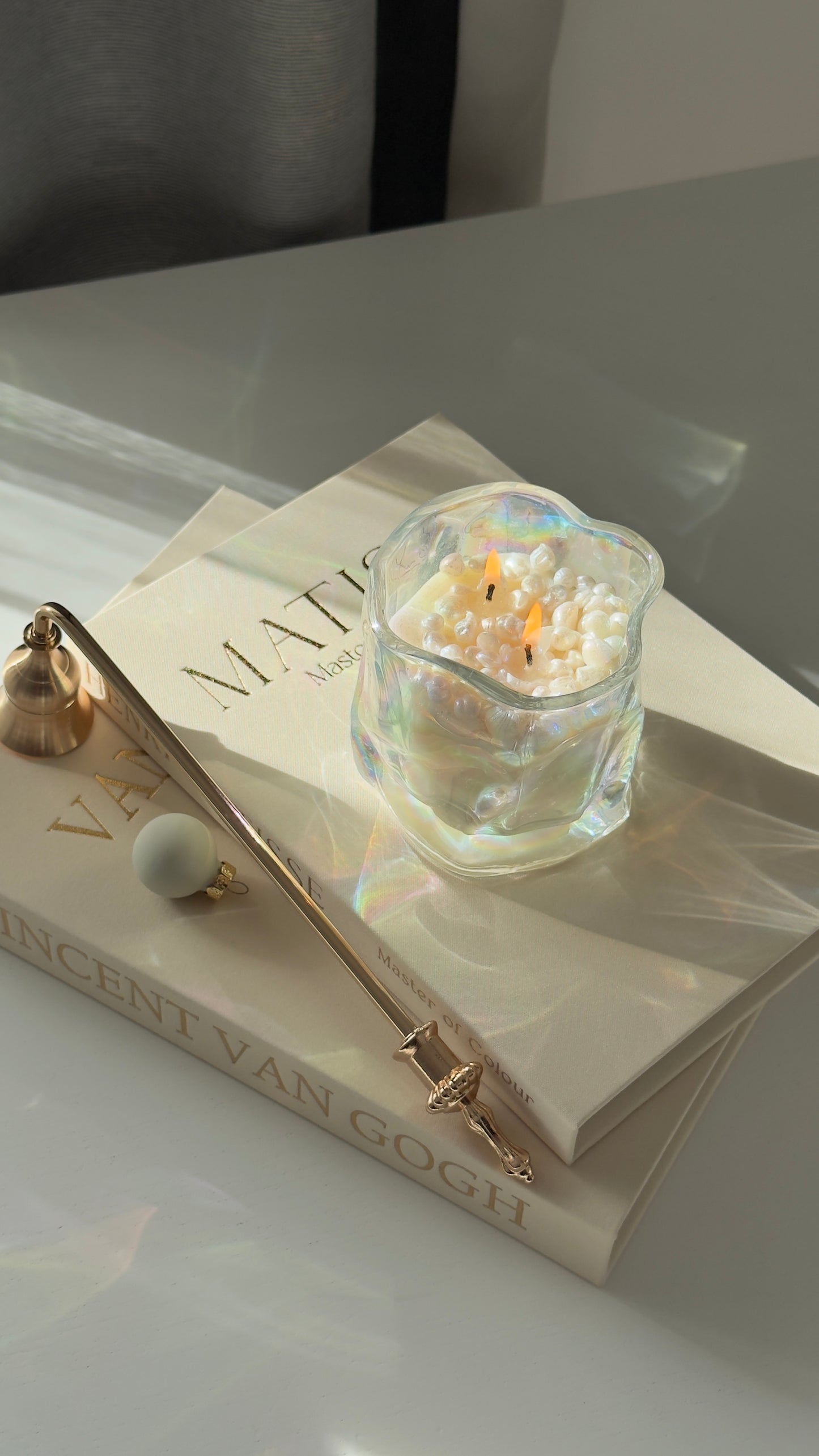 Lumânare parfumată recipient Sparkly Christmas