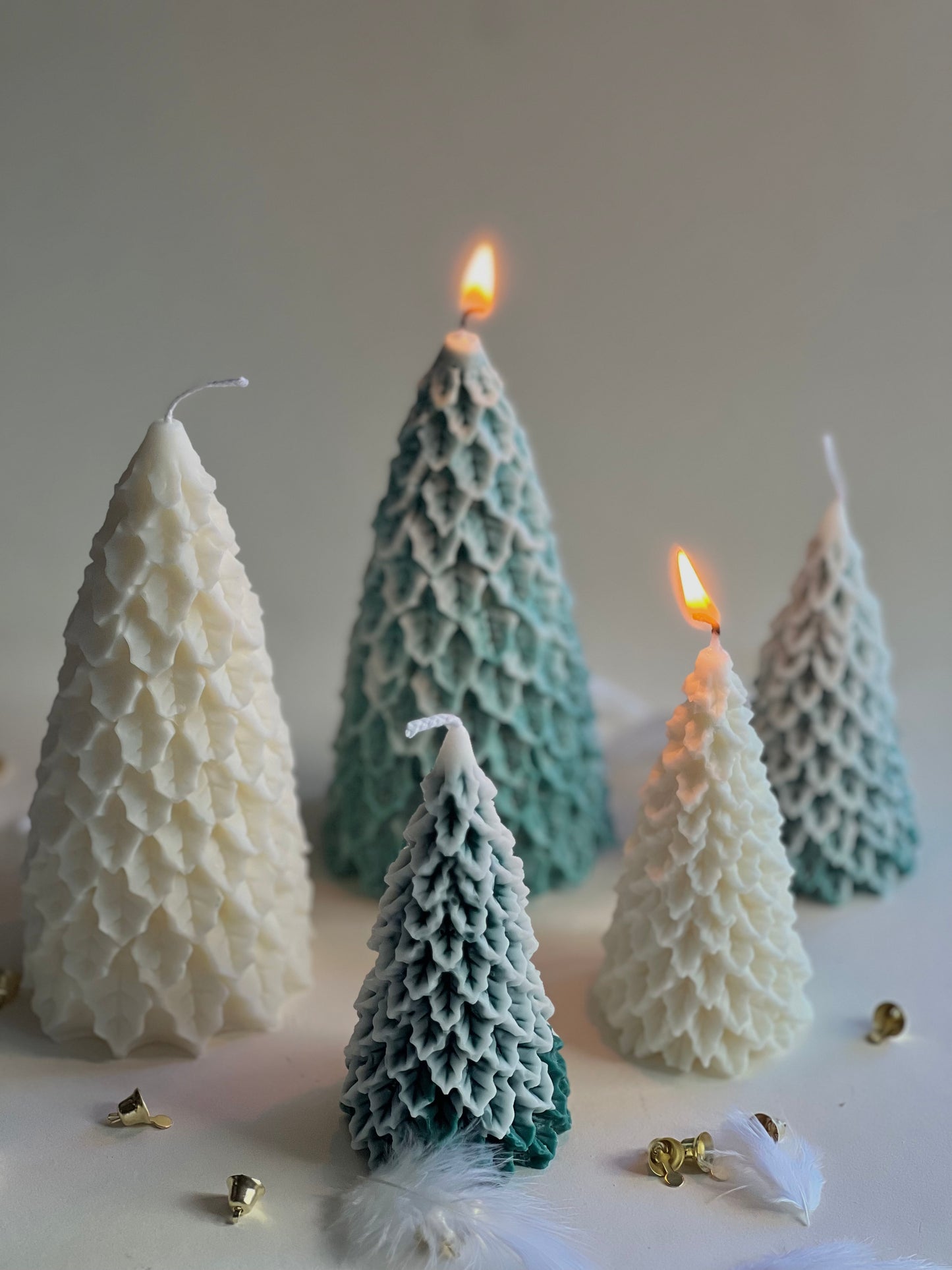 Cedar - Lumânare cadou formă brad, aromă Pumpkin Spice