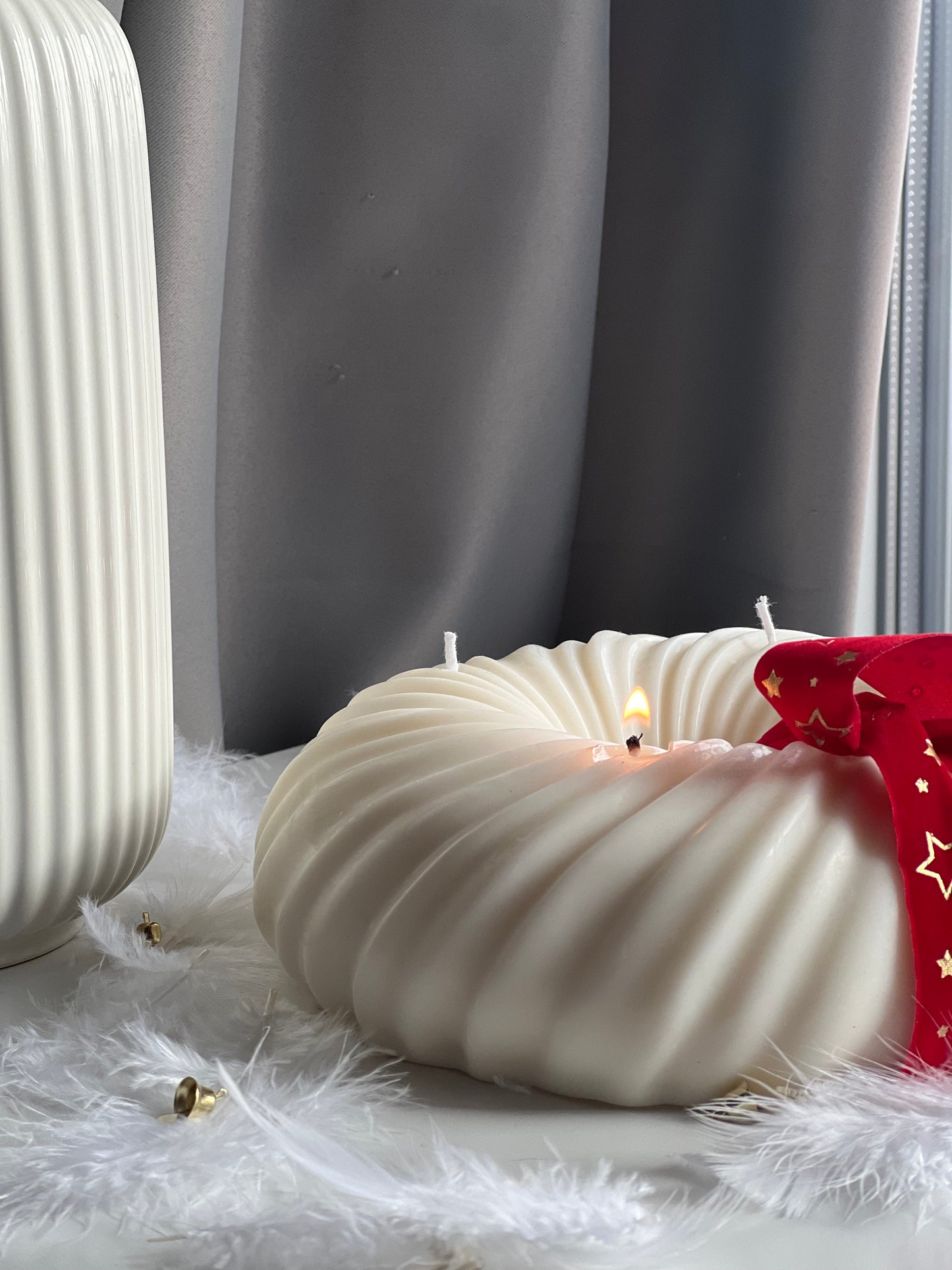 Swirl - Lumanare parfumata rotunda Advent