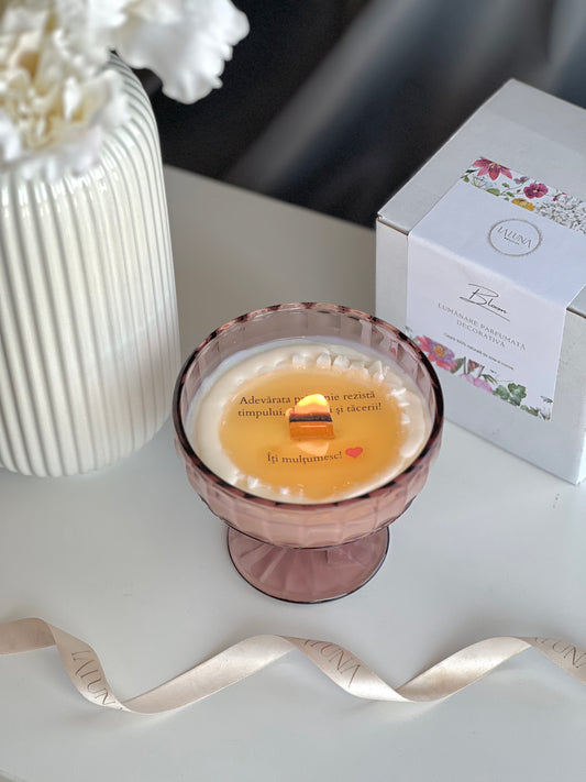 Lumanare Mesaj Personalizat - Hidden Message Candle