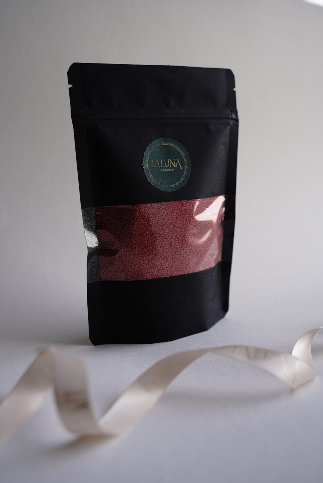 PearlCandle - Ceara pudra, refill lumanari, rosu inchis, 160g