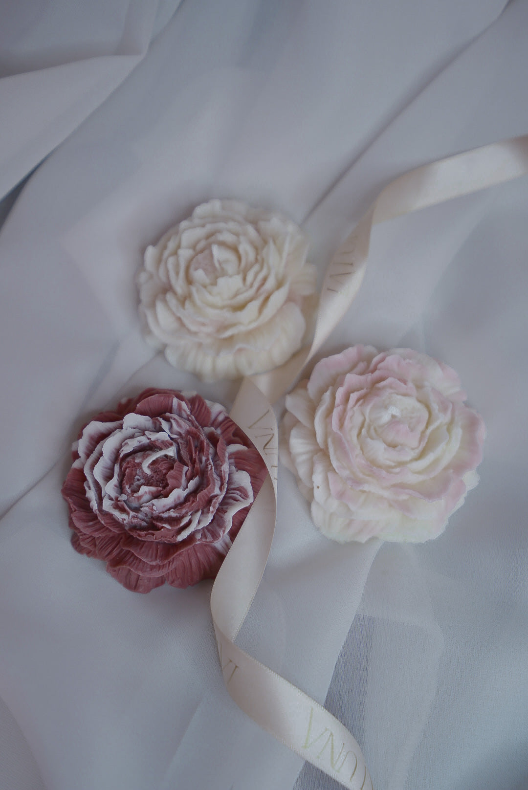 Bujor Lumanare Parfumata eleganta pentru mama sau iubita