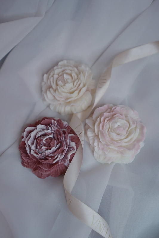 Bujor Lumanare Parfumata eleganta pentru mama sau iubita