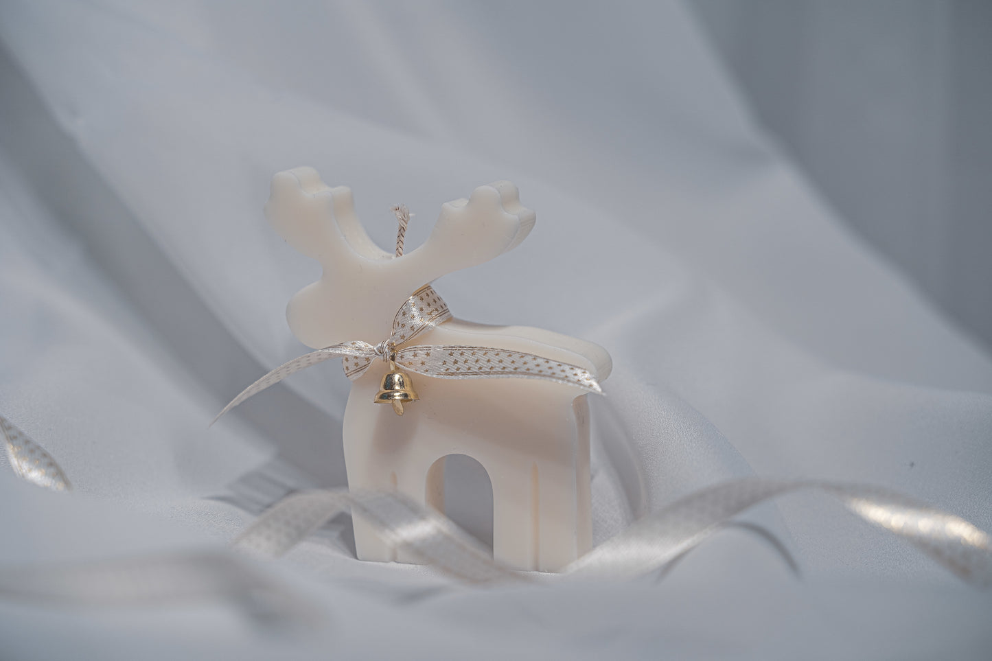 Reindeer - Lumânare decorativă Ren, cadou Crăciun Secret Santa, parfum Gingerbread