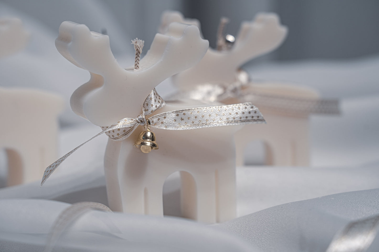 Reindeer - Lumânare decorativă Ren, cadou Crăciun Secret Santa, parfum Gingerbread