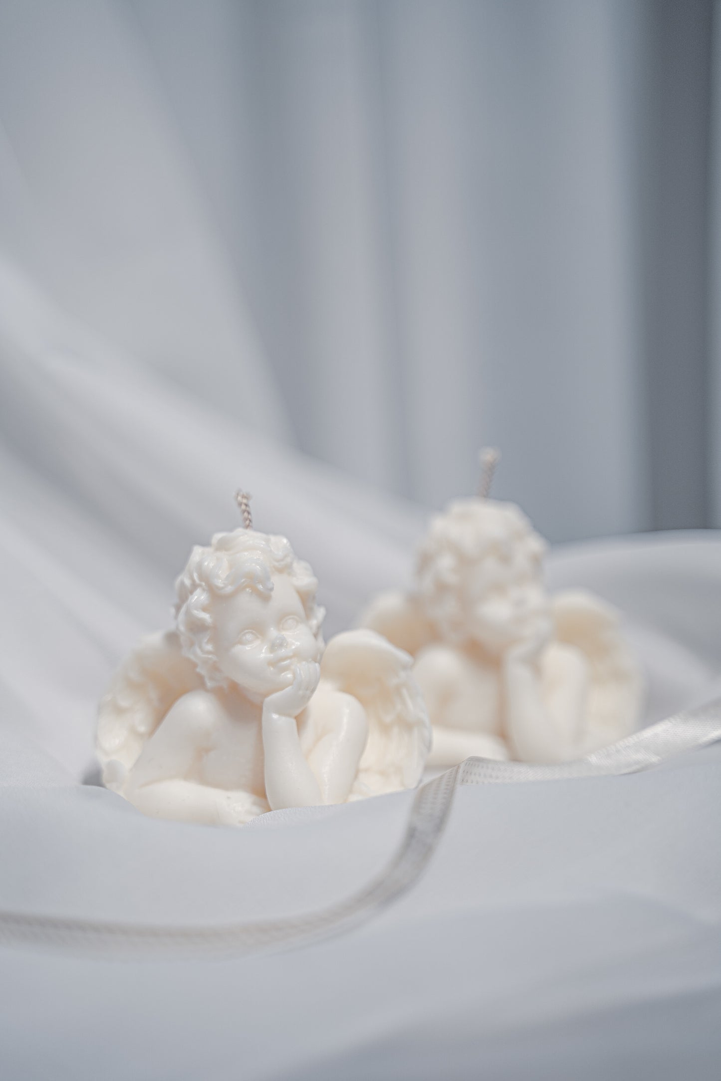 Baby Angel - Lumânare parfumată estetică Înger, cadou Crăciun Secret Santa