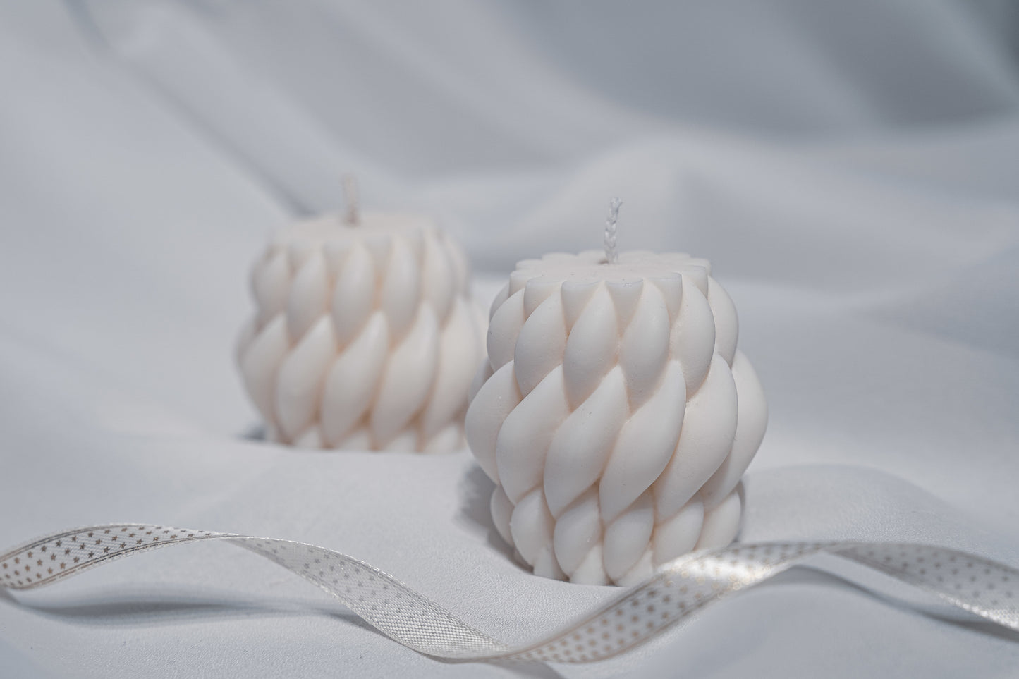 The Braid - Lumânare estetică parfumată, Decor Casă Modern, Minimalist