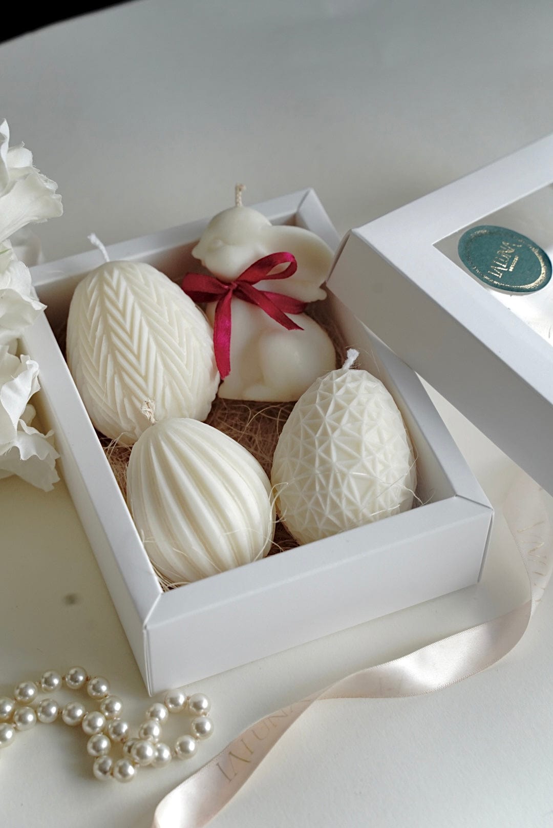 Set Cadou Paște - 4 Lumanari Parfumate