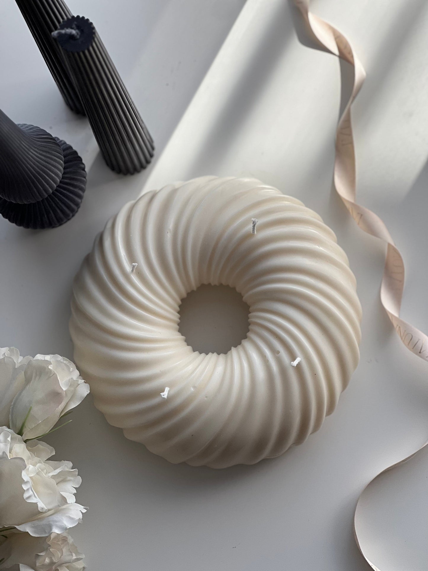 Swirl - Lumanare parfumata rotunda Advent