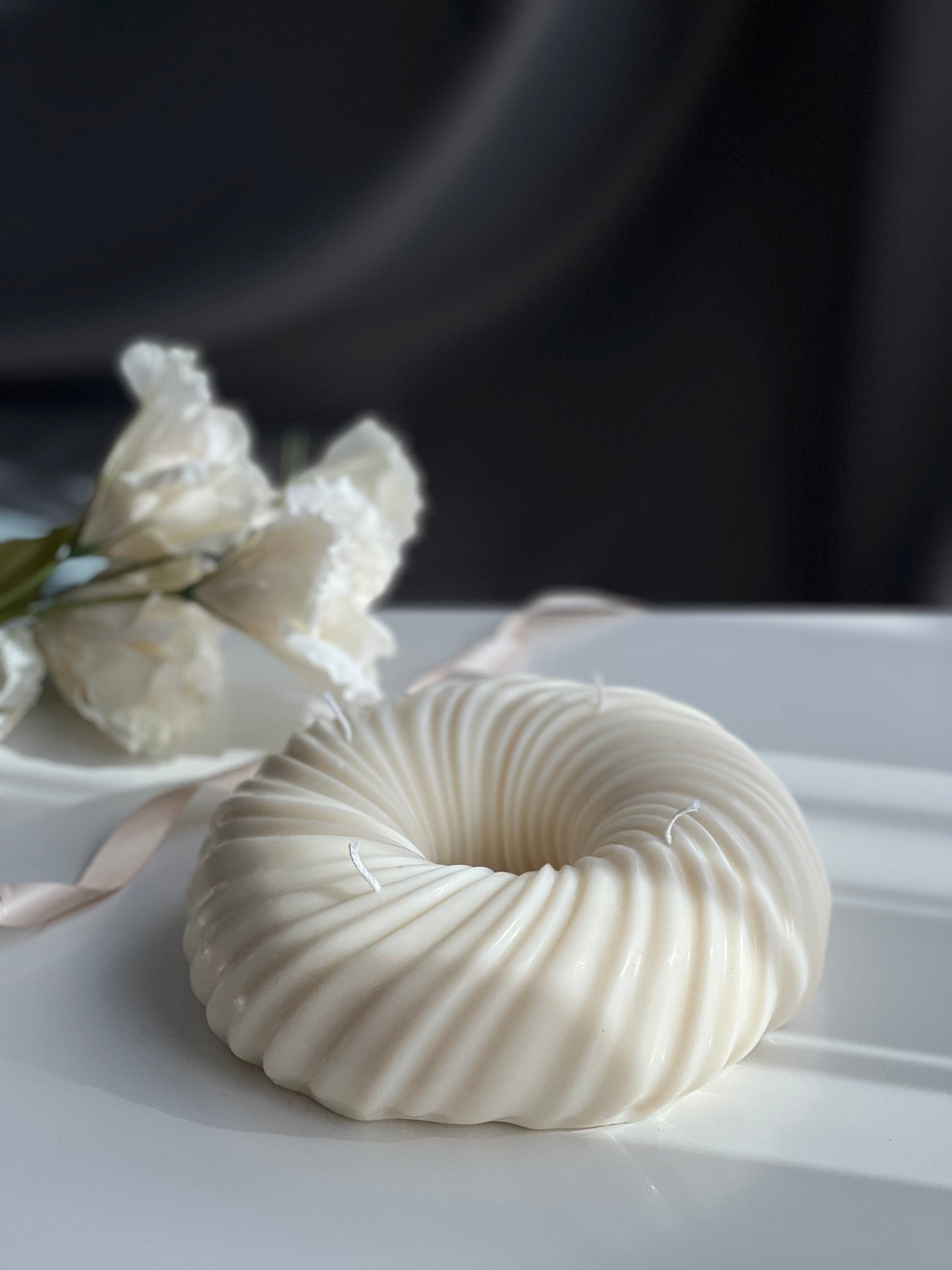 Swirl - Lumanare parfumata rotunda Advent