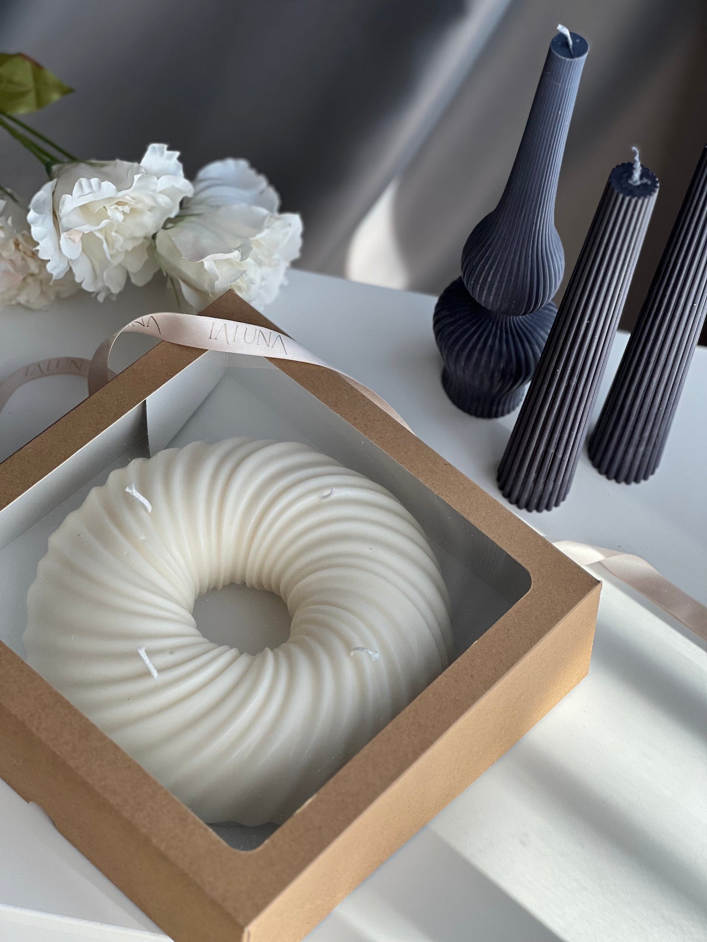 Swirl - Lumanare parfumata rotunda Advent